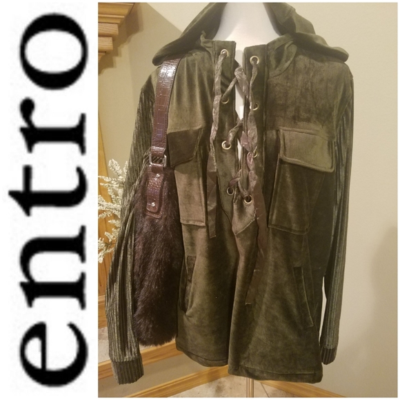 entro  Retro Style Hoodie/Tunic - Picture 2 of 8